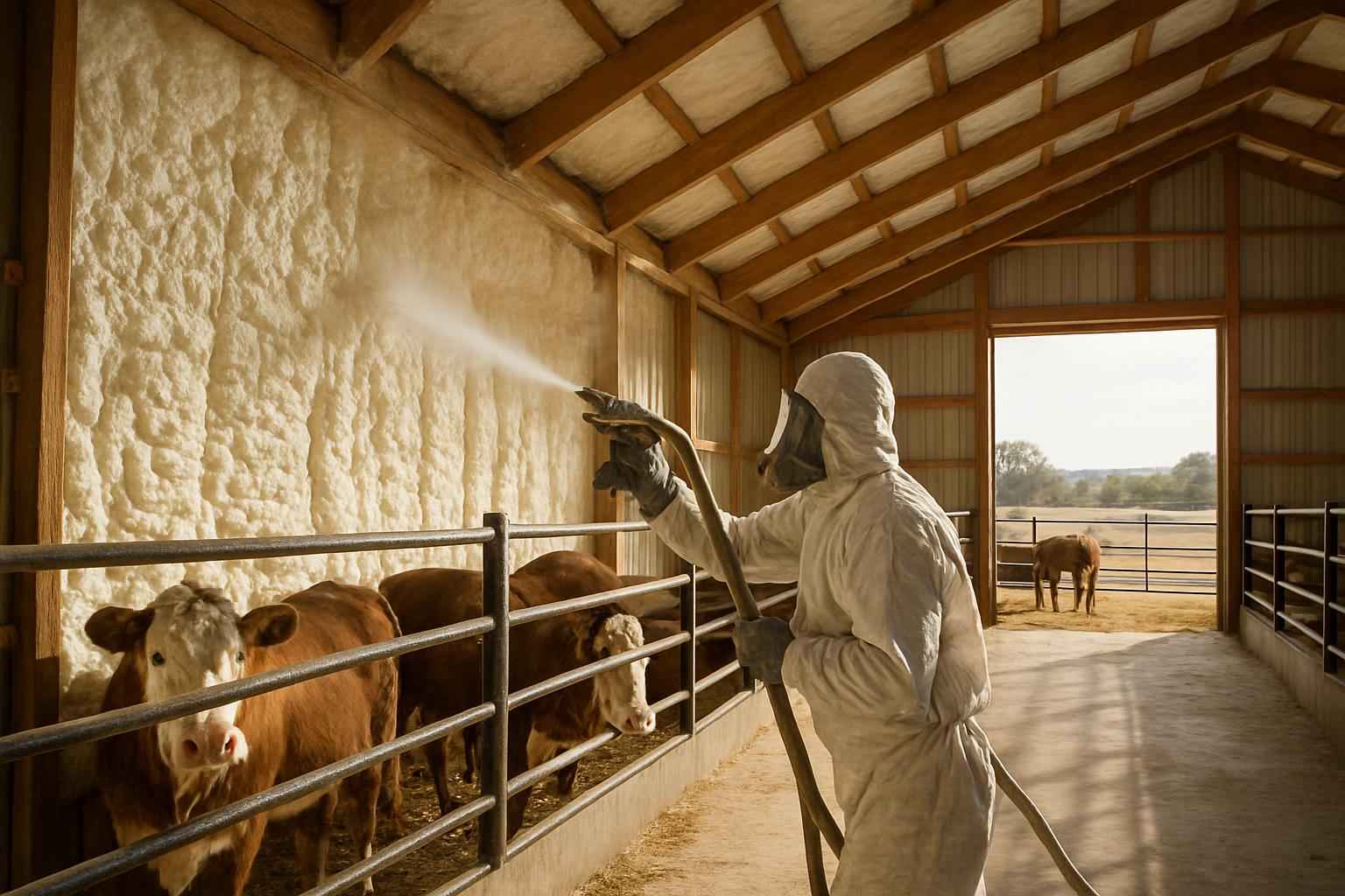 Livestock Barn Insulation Service in Fredericksburg TX