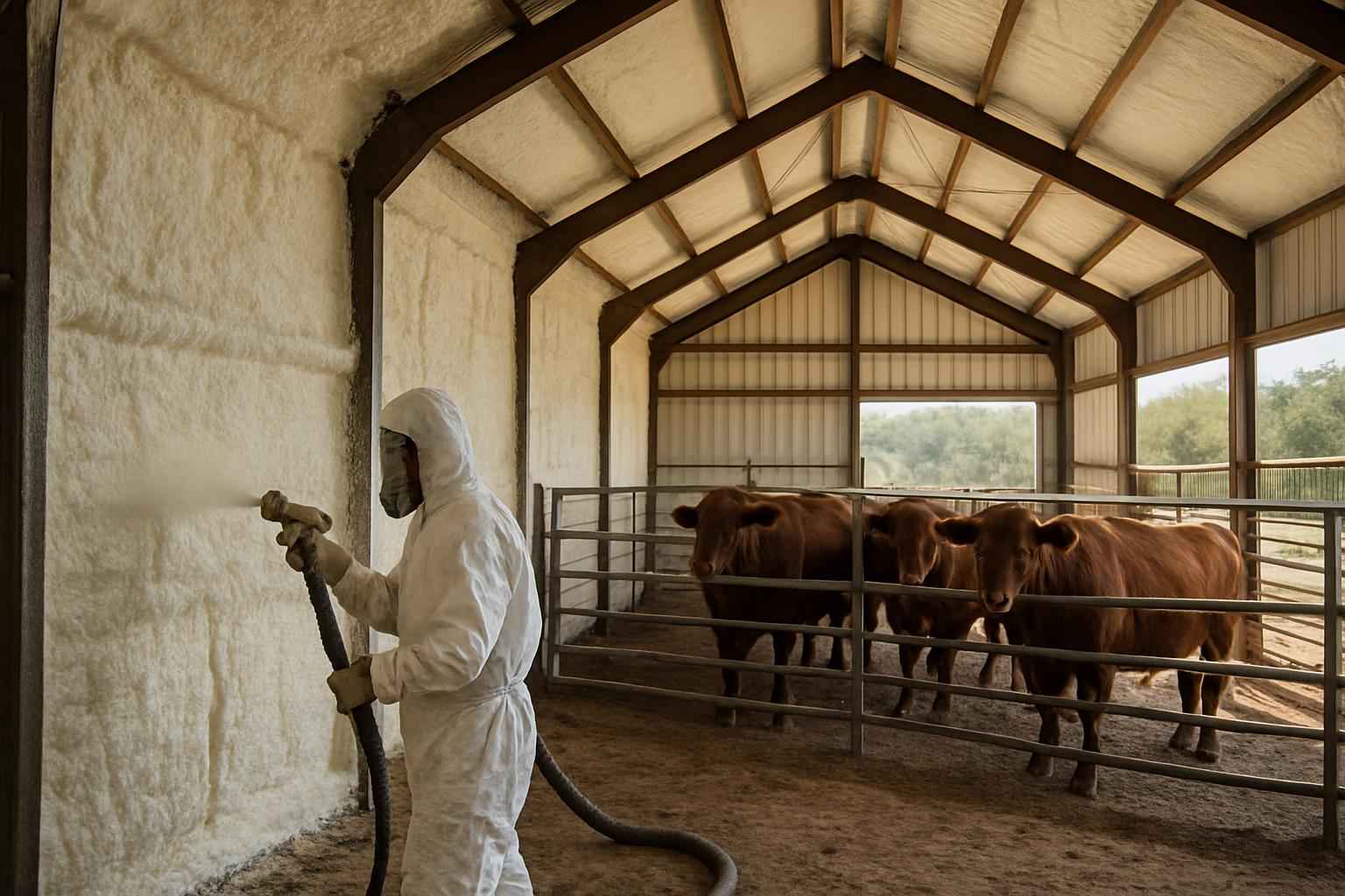 Livestock Barn Insulation Service in Luckenbach TX