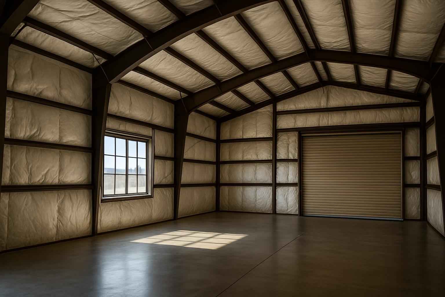 Metal Building Retrofit Insulation in Willow City TX