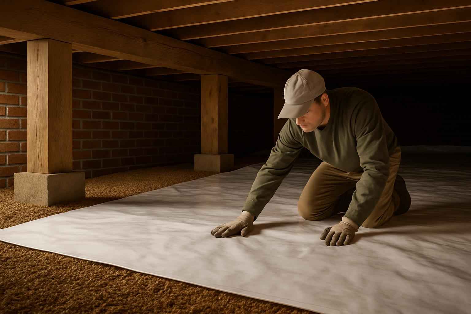 Moisture Control Vapor Barrier Service in Fredericksburg TX