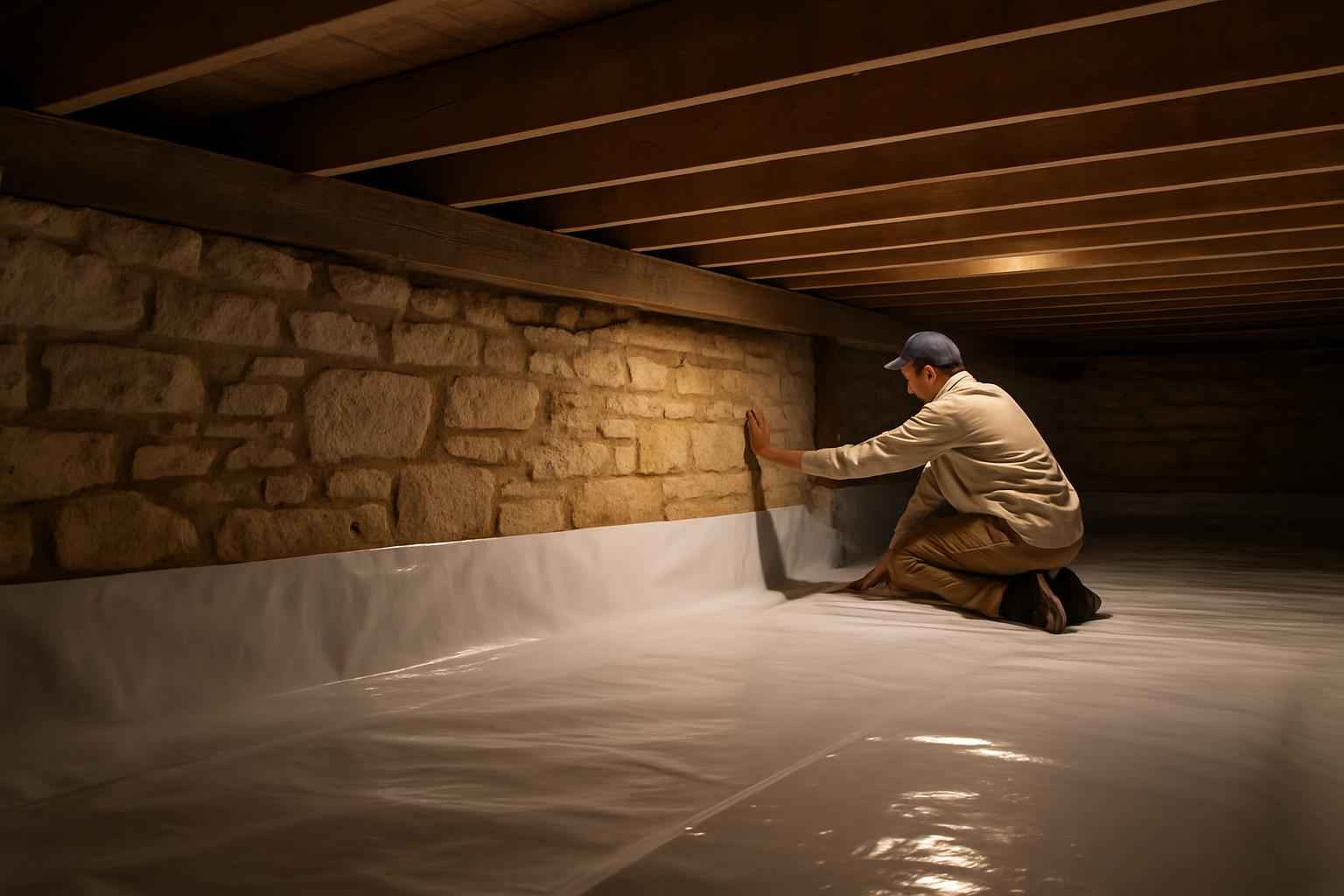 Moisture Control Vapor Barrier Service in Stonewall TX