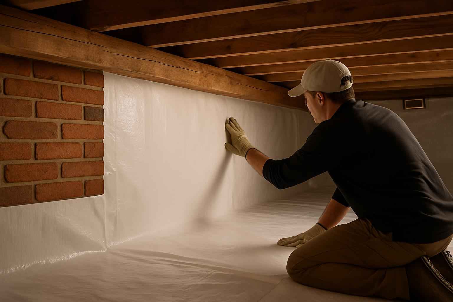 Moisture Control Vapor Barrier Service in Willow City TX