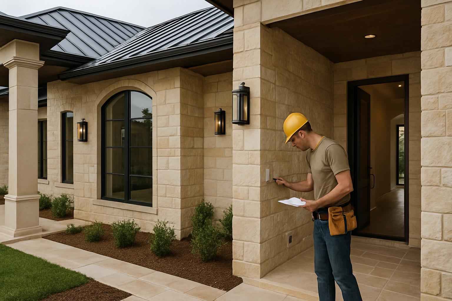 New Construction Punch Repair in Stonewall TX