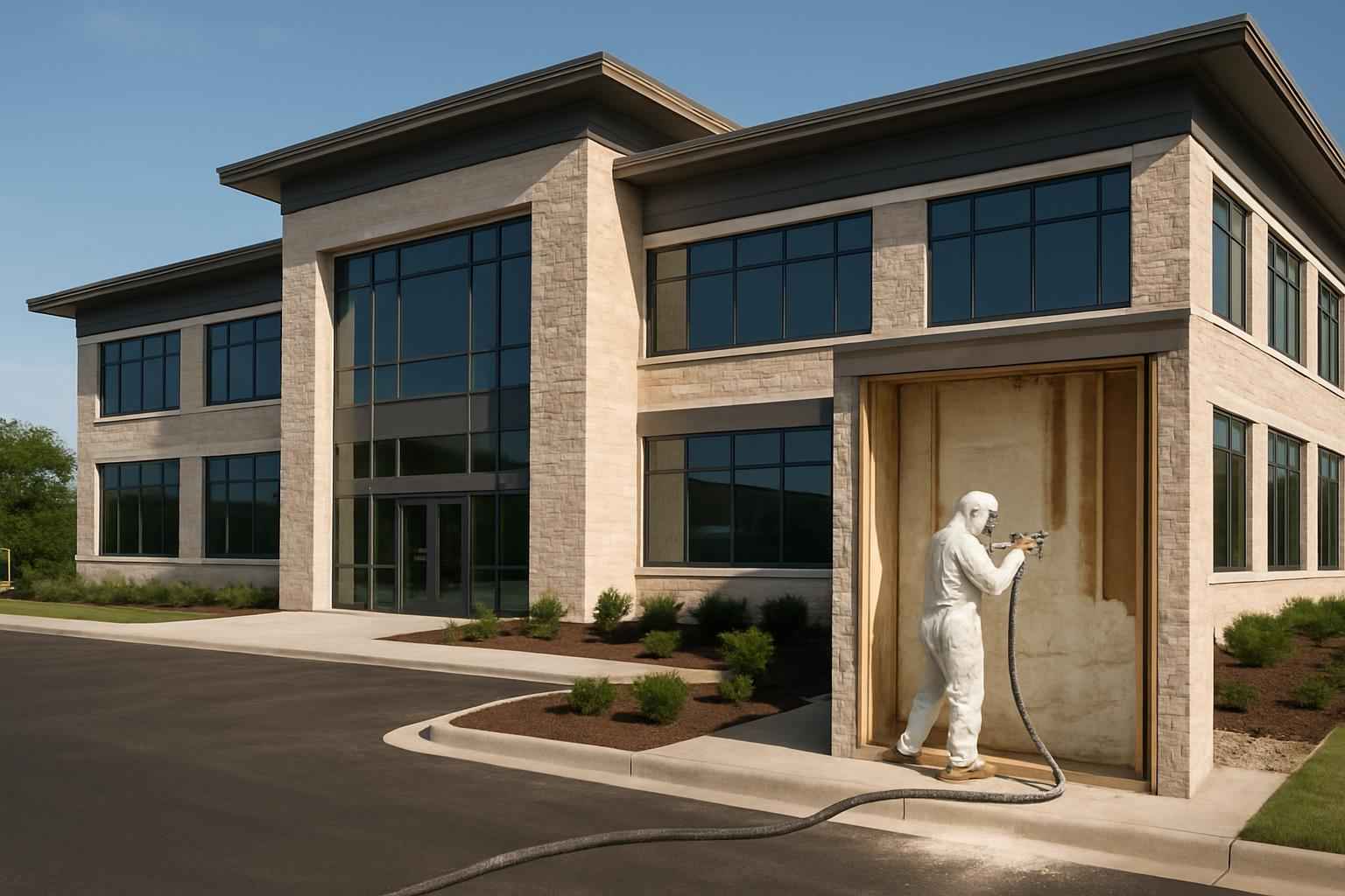 Office Building Foam Installer in Fredericksburg TX