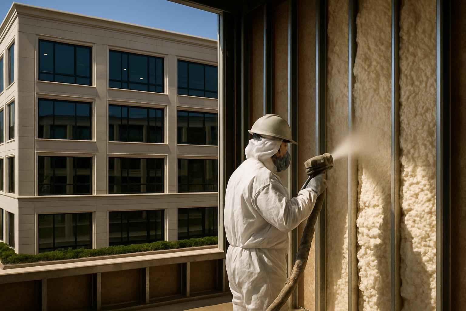 Office Building Foam Installer in Willow City TX
