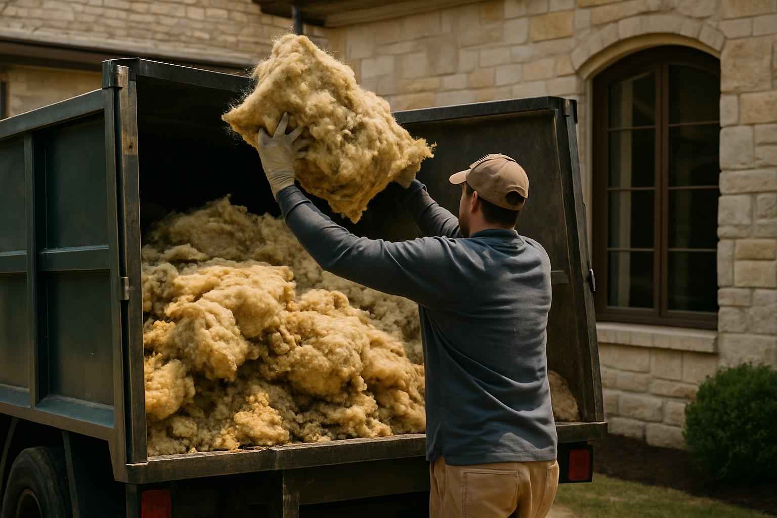 Old Insulation Disposal Service in Fredericksburg TX