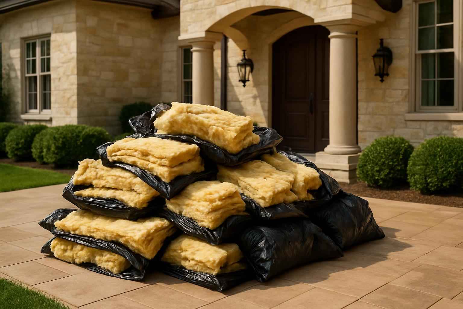 Old Insulation Disposal Service in Hye TX