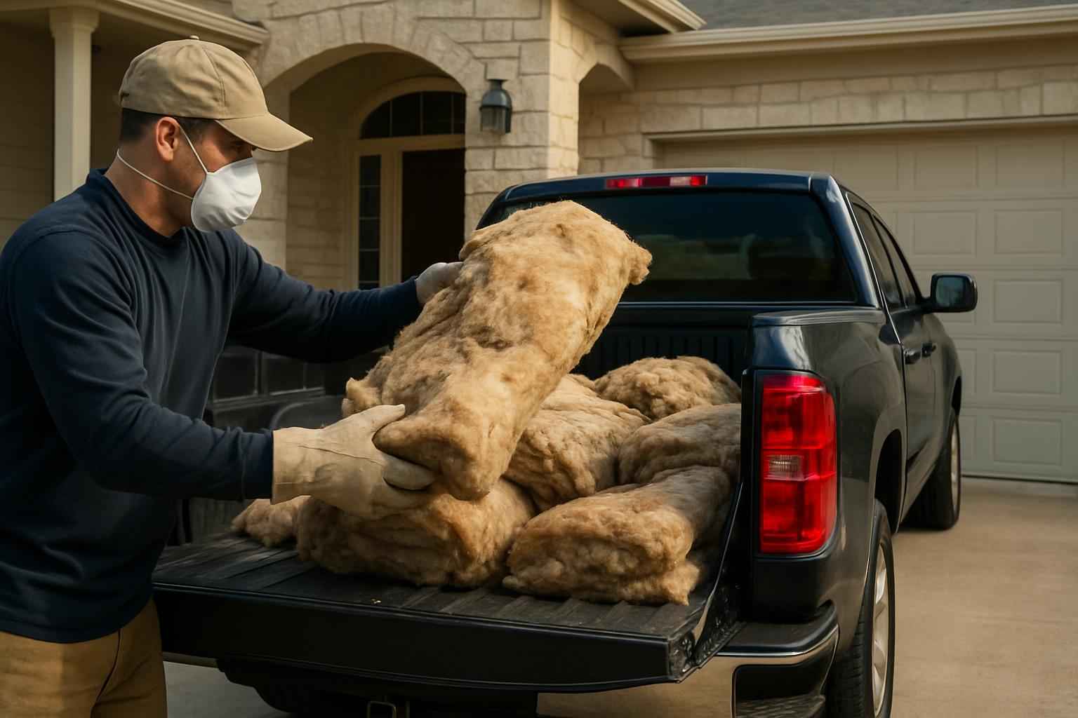 Old Insulation Disposal Service in Luckenbach TX