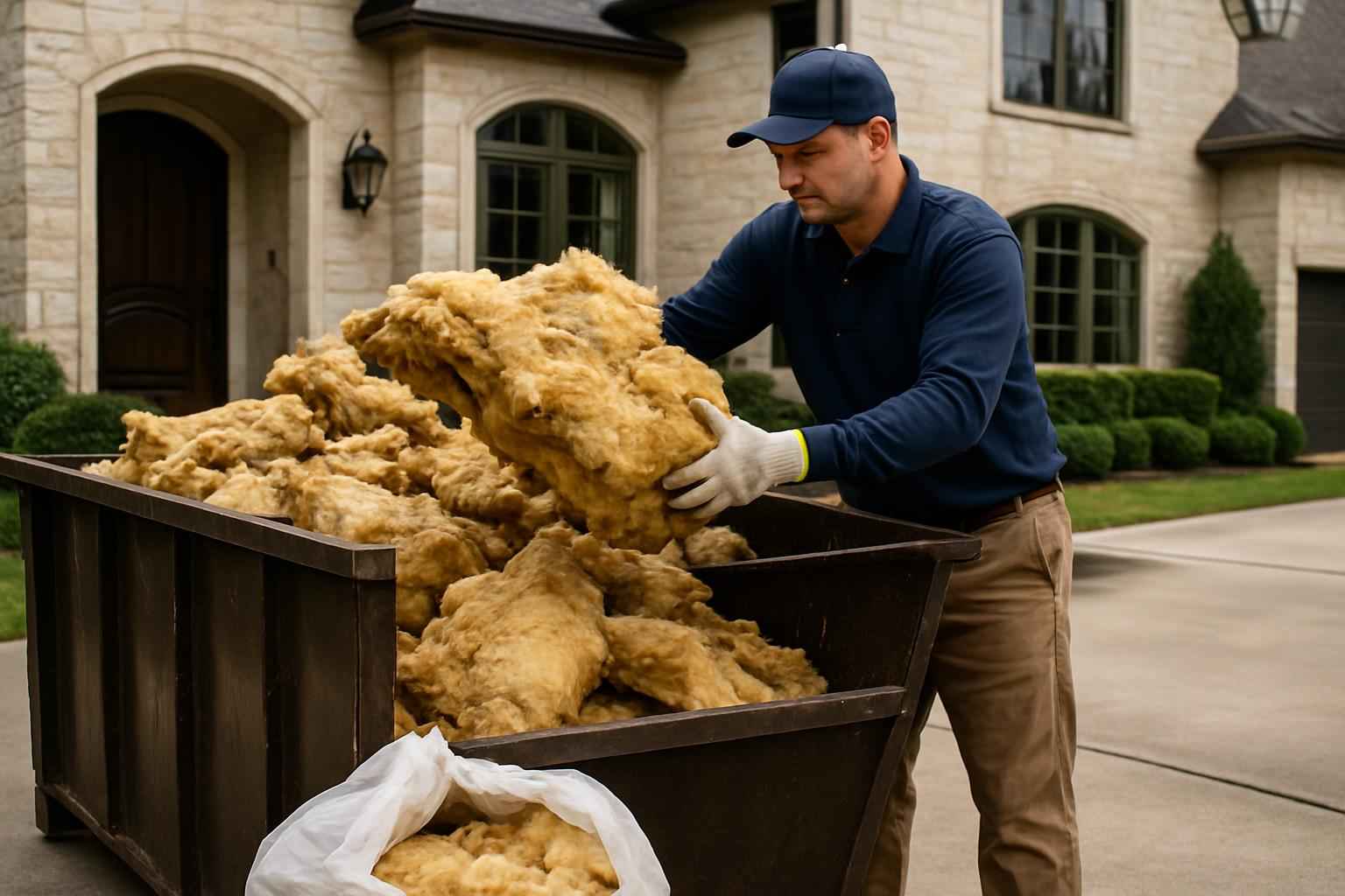 Old Insulation Disposal Service in Willow City TX