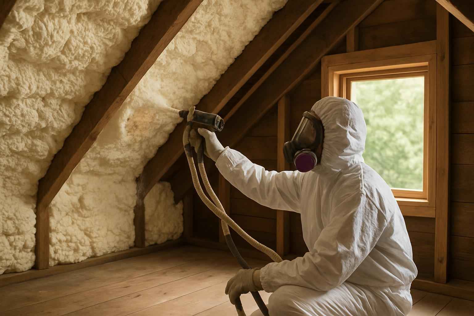 Open Cell Insulation Repair in Luckenbach TX
