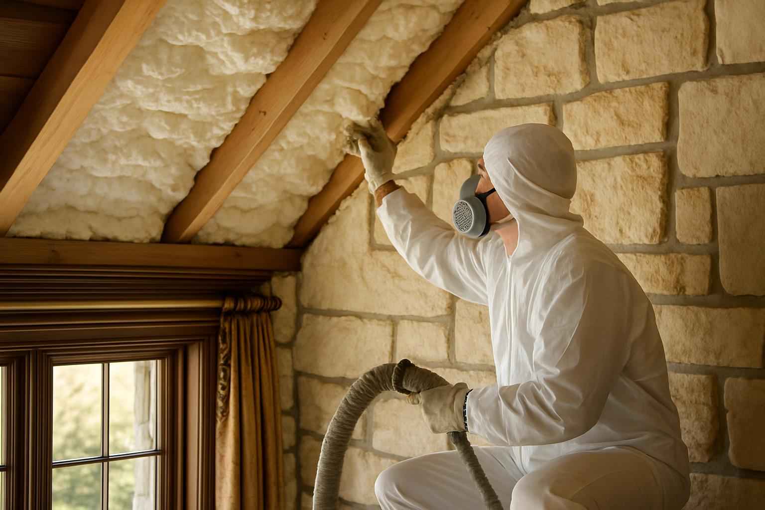 Open Cell Insulation Repair in Stonewall TX