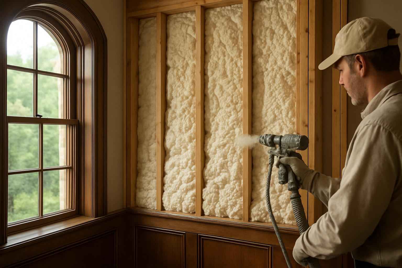 Open Cell Wall Insulation in Fredericksburg TX