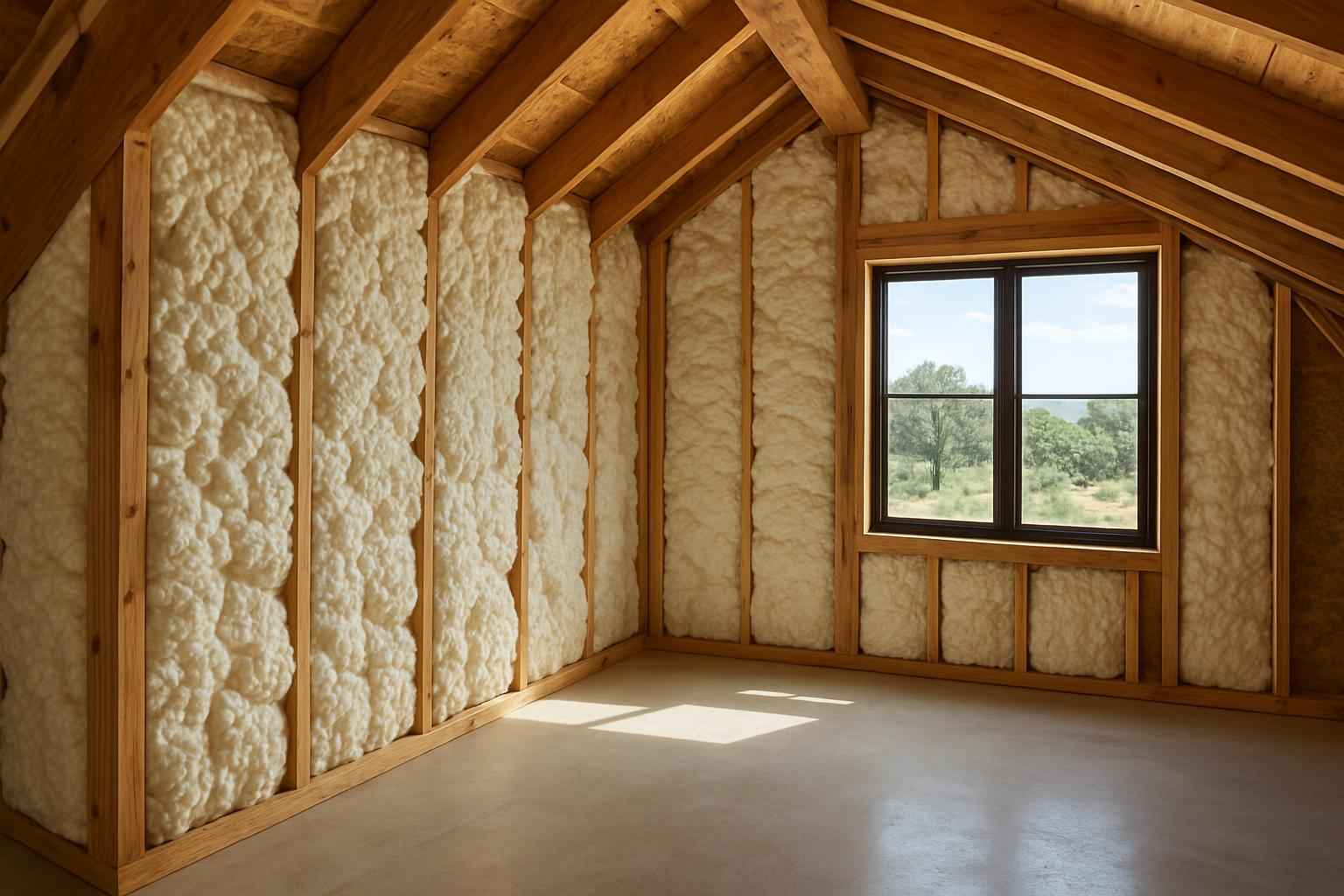Open Cell Wall Insulation in Willow City TX
