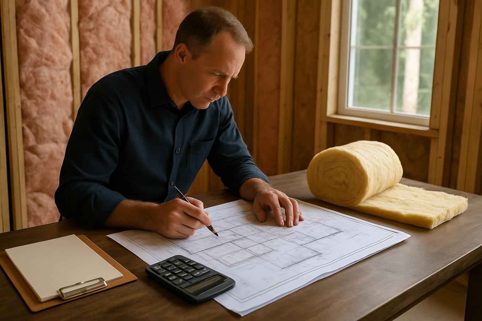 Plan Takeoff Insulation Quote in Willow City TX