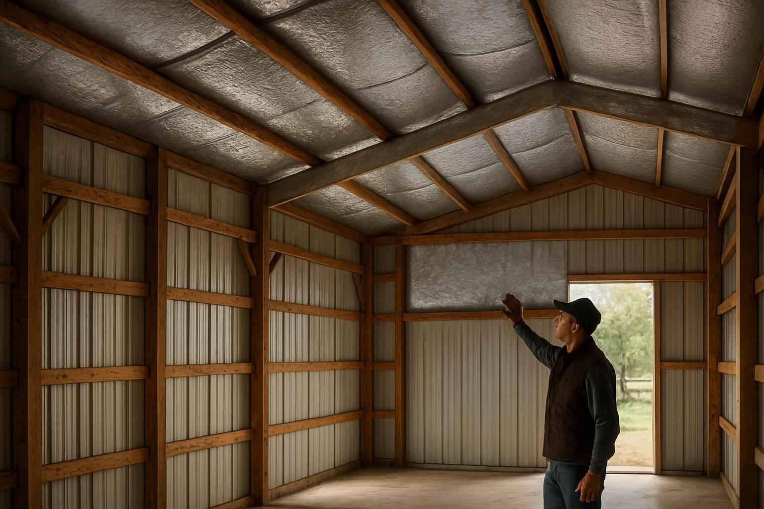 Pole Barn Condensation Control in Fredericksburg TX