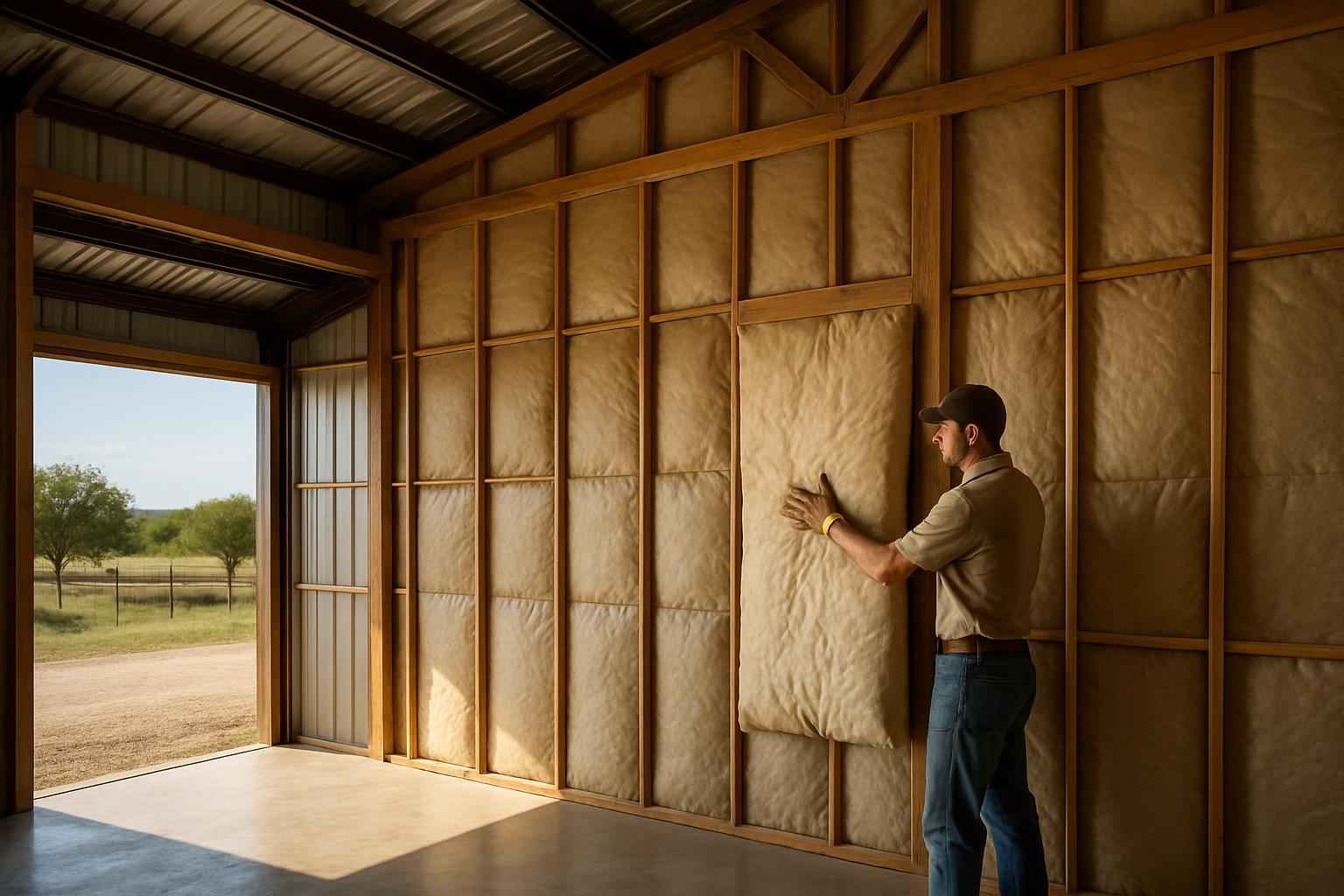 Pole Barn Insulation Company Near Me in Stonewall TX
