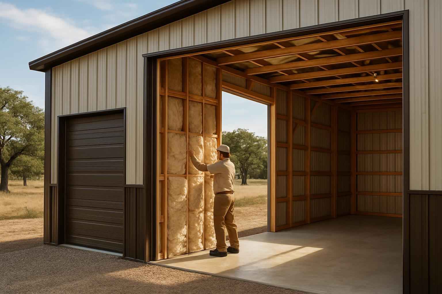 Pole Barn Insulation Company Near Me in Willow City TX