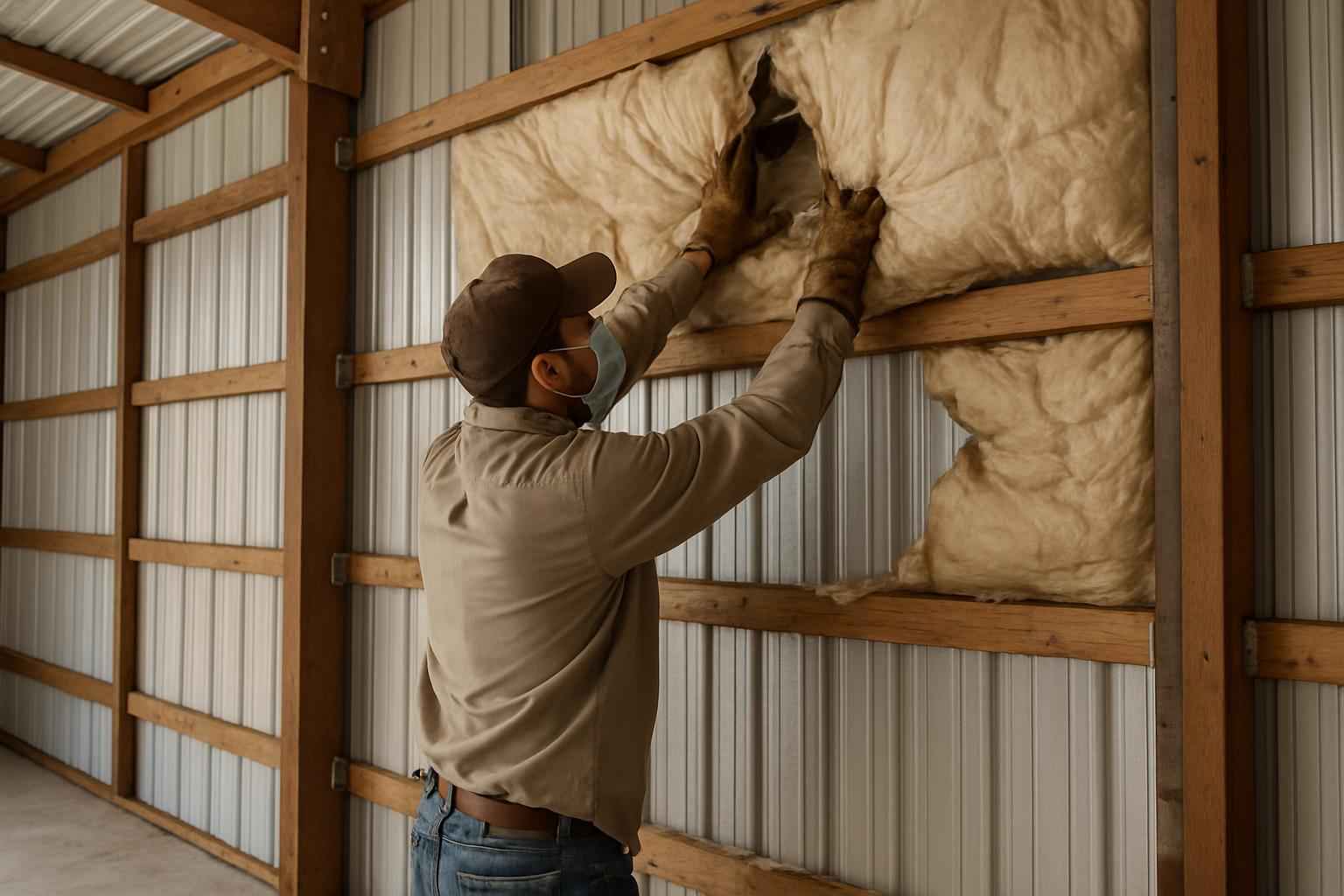 Pole Barn Insulation Repair in Willow City TX