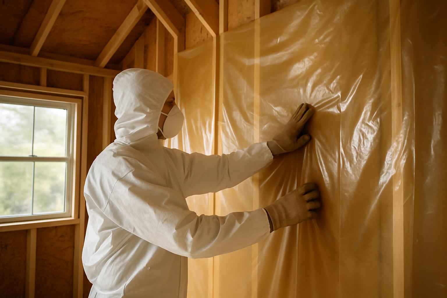 Prep for Spray Foam Installation in Fredericksburg TX
