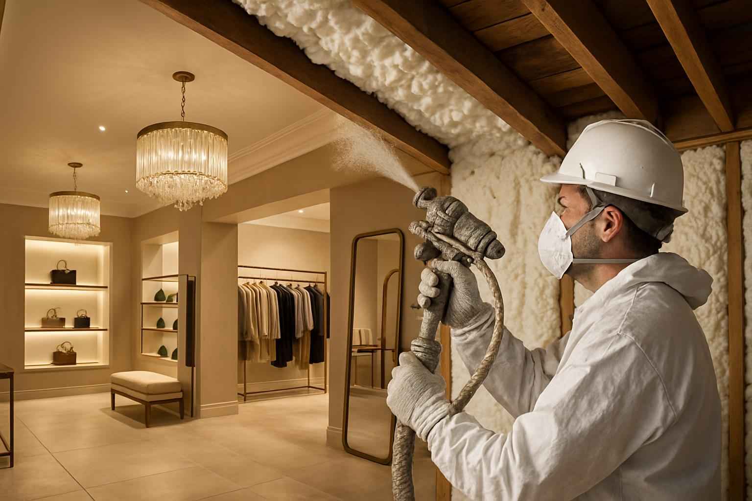 Retail Space Insulation Service in Fredericksburg TX