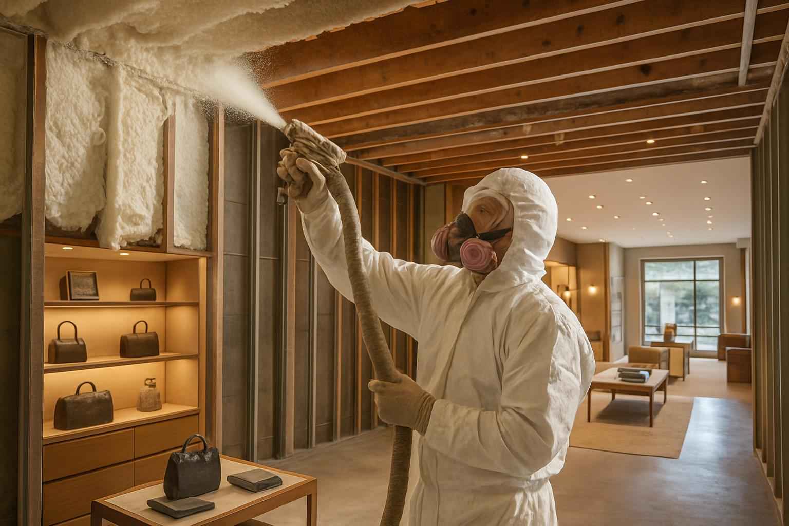 Retail Space Insulation Service in Luckenbach TX
