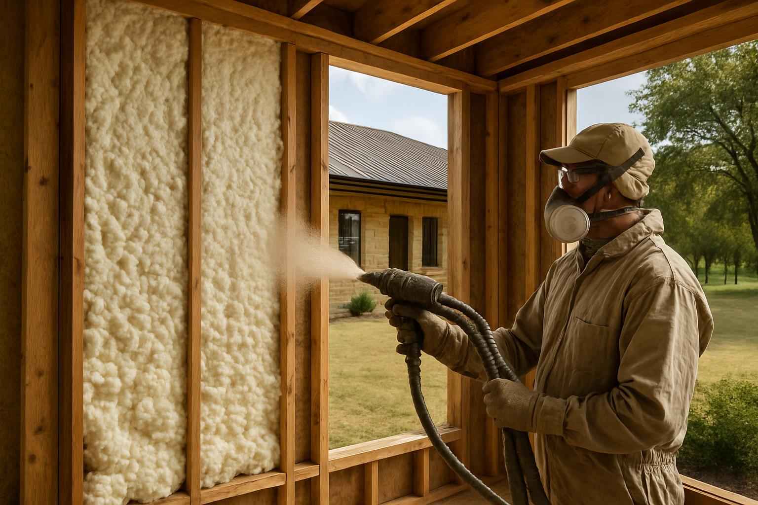 Retrofit Wall Foam Installer in Luckenbach TX