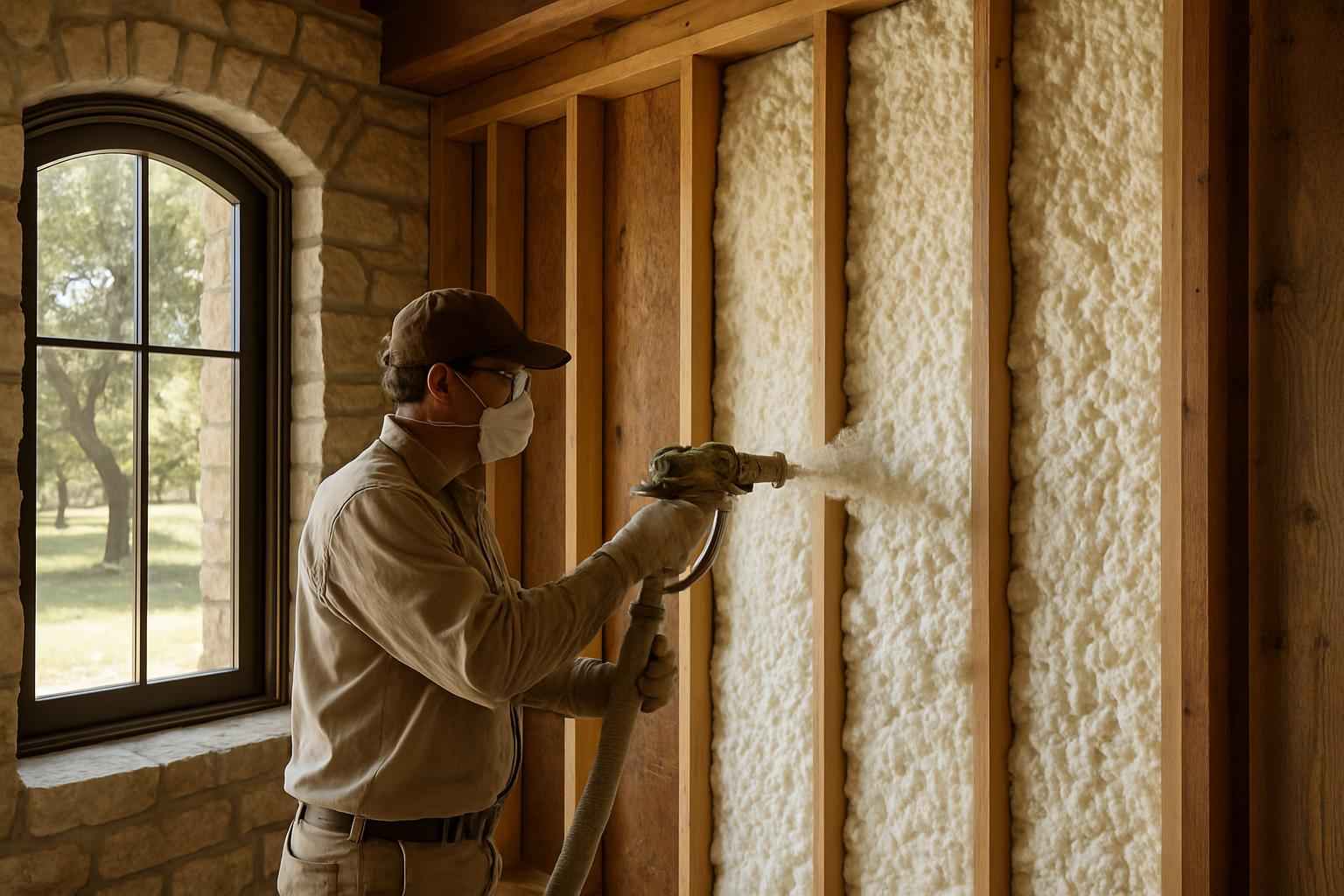 Retrofit Wall Insulation Company in Stonewall TX