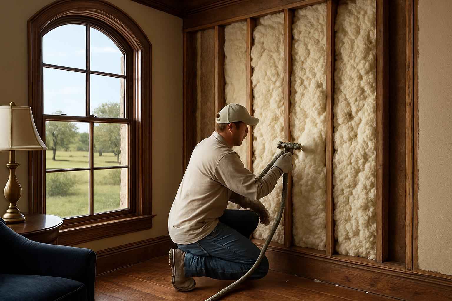 Retrofit Wall Insulation Company in Willow City TX