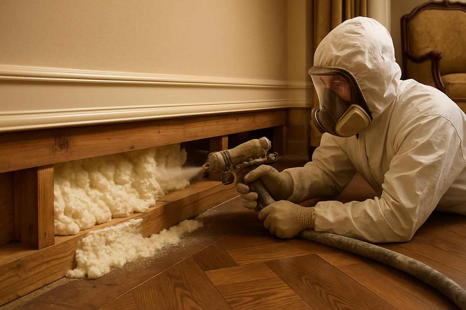 Rim Joist Spray Foam Installer in Fredericksburg TX