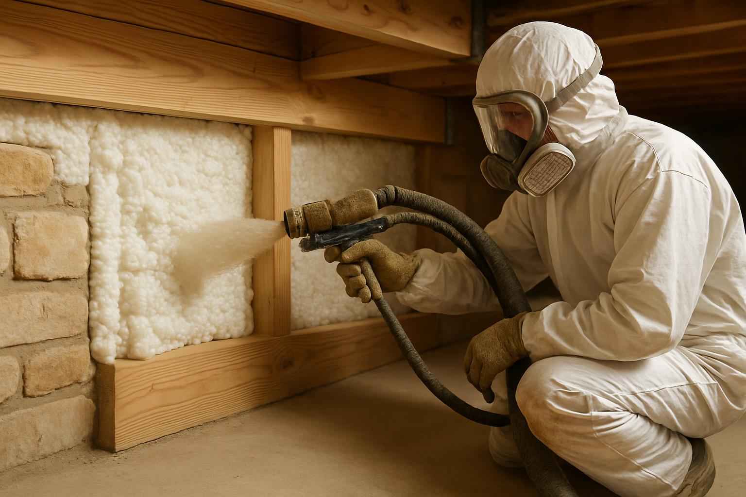 Rim Joist Spray Foam Installer in Hye TX