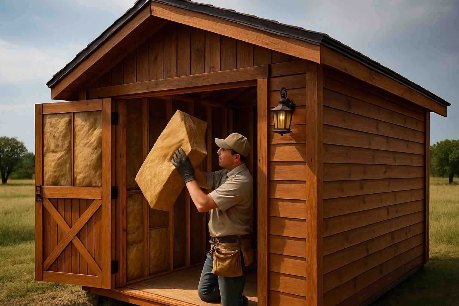 Shed Insulation Repair in Hye TX