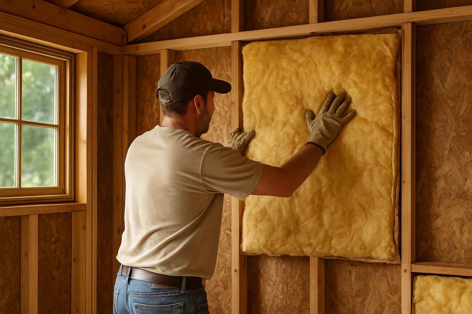 Shed Insulation Repair in Willow City TX