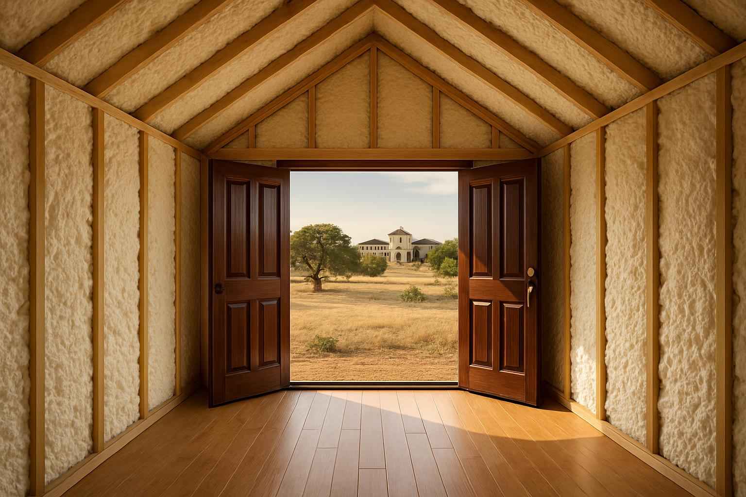 Shed Insulation Retrofit in Willow City TX