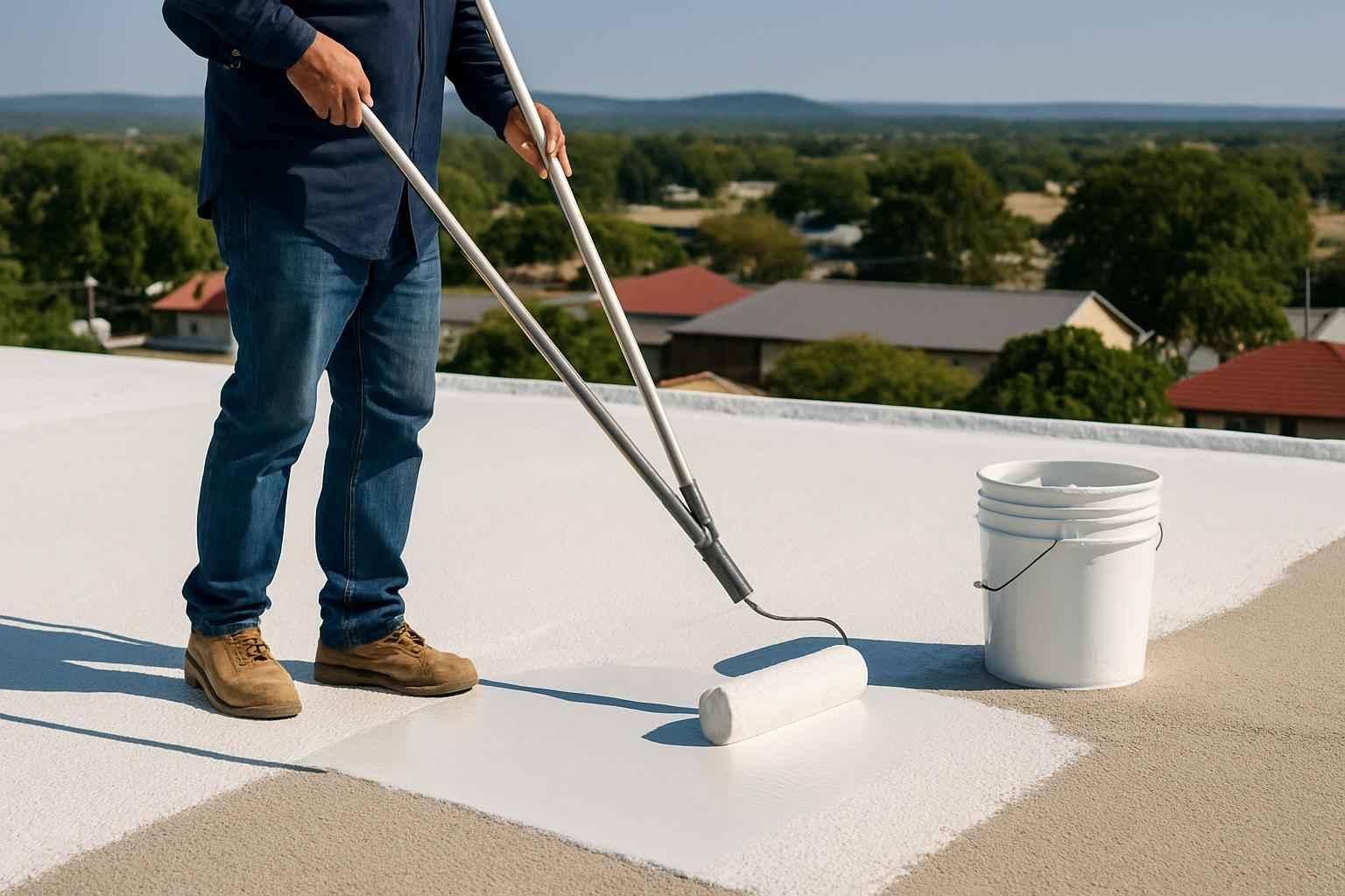 Silicone Coating Over Foam in Fredericksburg TX