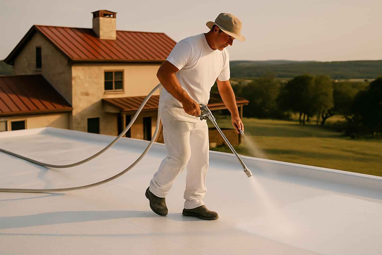 Silicone Coating Over Foam in Hye TX