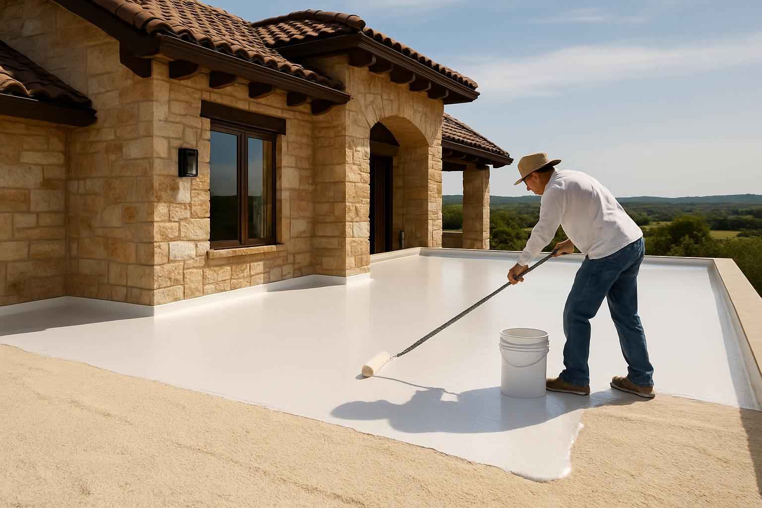 Silicone Coating Over Foam in Stonewall TX