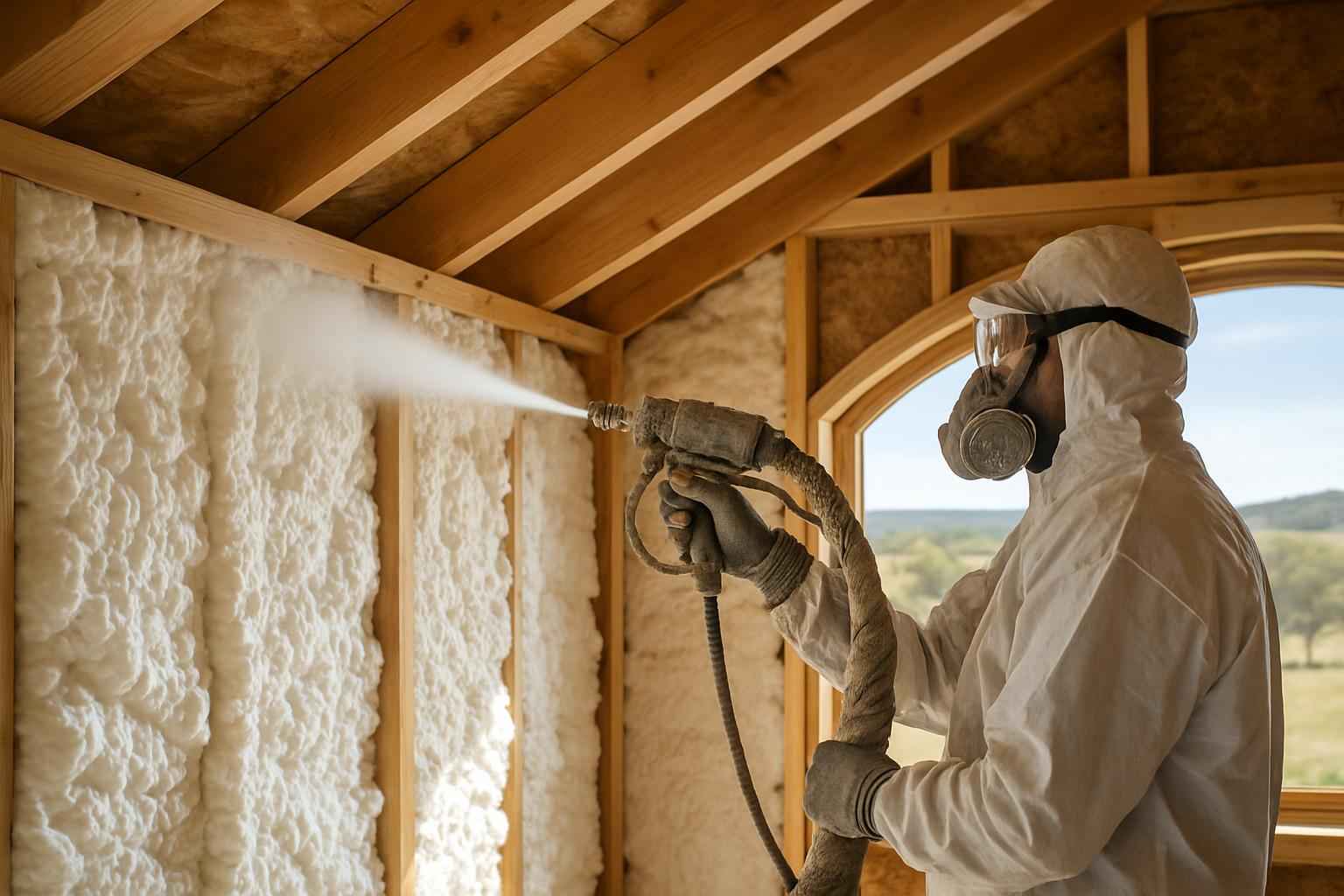 Spray Foam Installation Service in Luckenbach TX