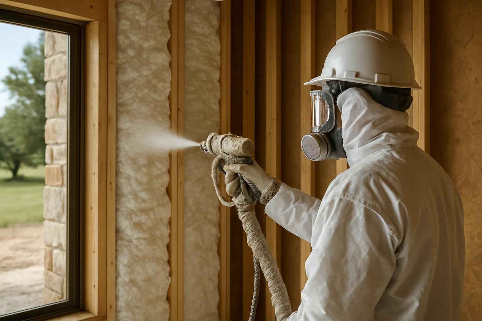 Spray Foam Insulation Company Near Me in Luckenbach TX