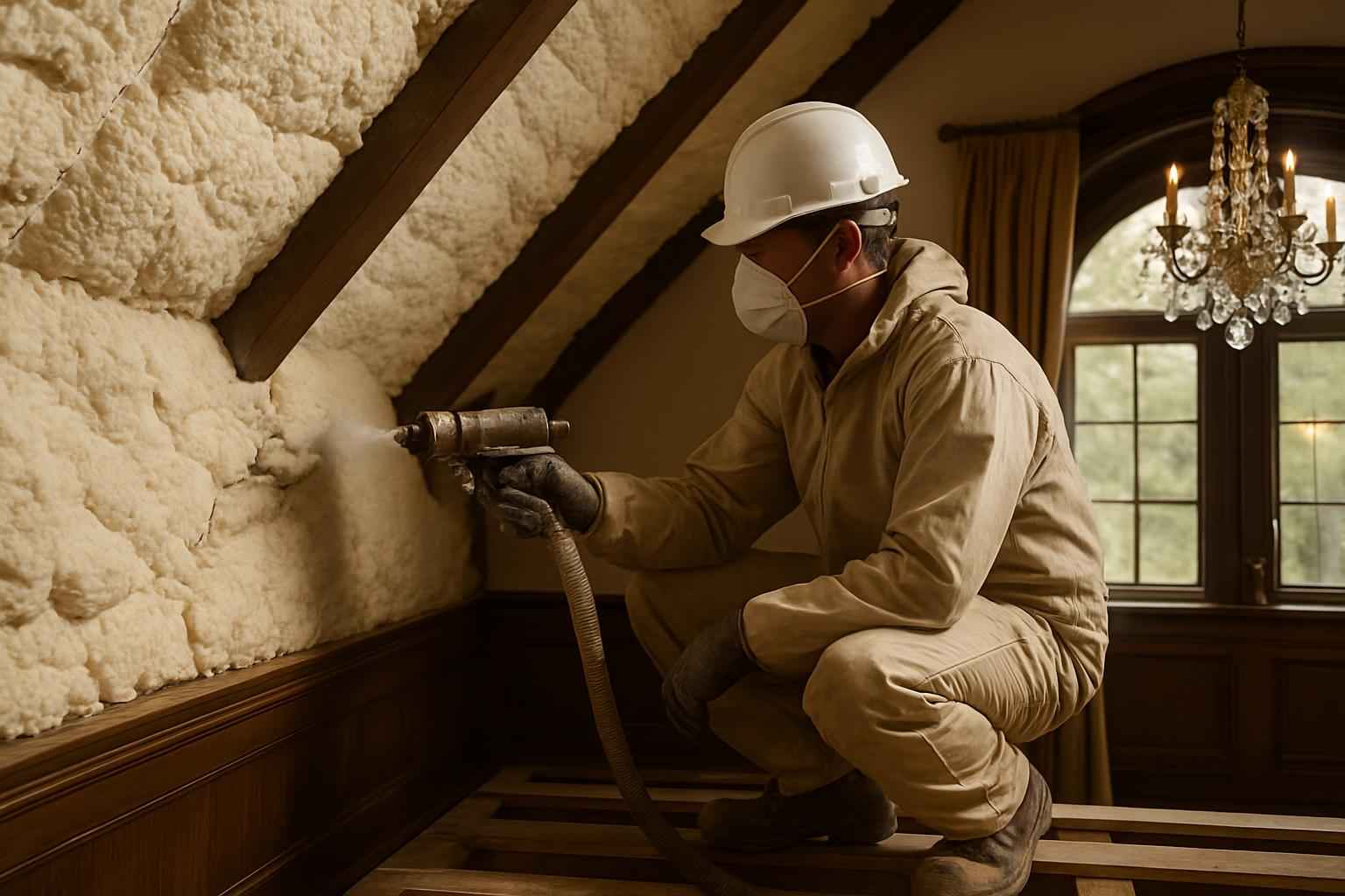 Spray Foam Insulation Repair Service in Willow City TX