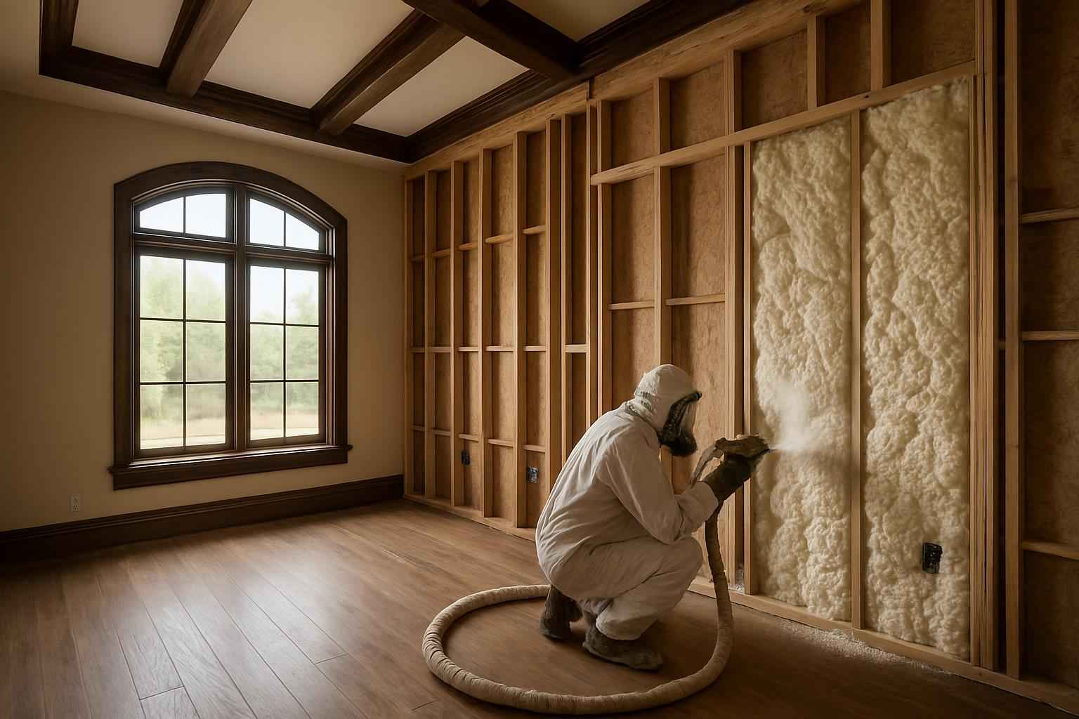 Tenant Finish Foam Insulation in Fredericksburg TX