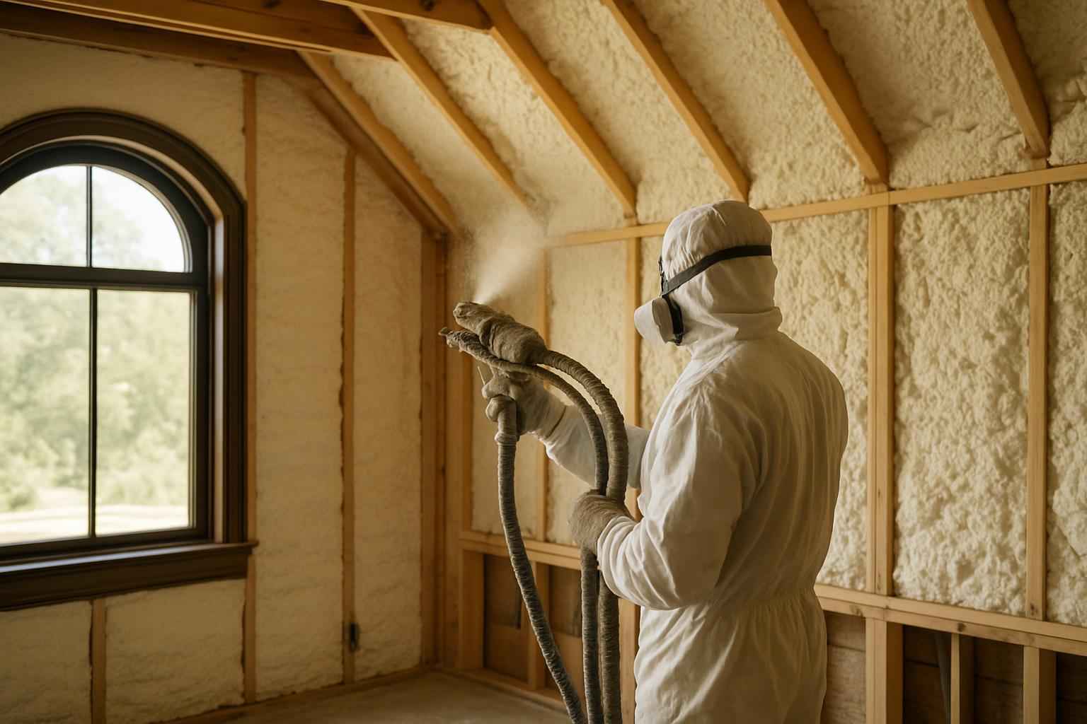 Tenant Finish Foam Insulation in Luckenbach TX