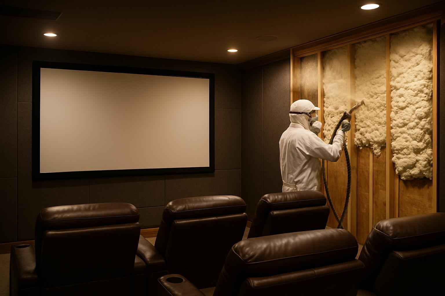 Theater Room Foam Installer in Luckenbach TX