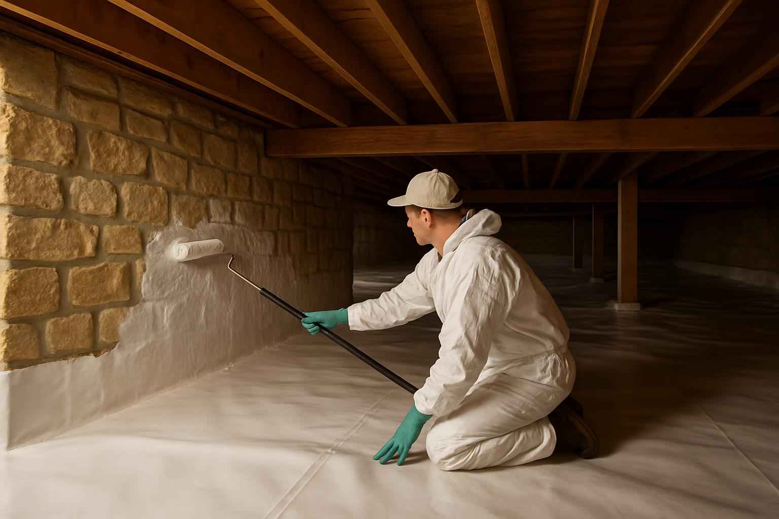 Vapor Barrier Coating Service in Fredericksburg TX