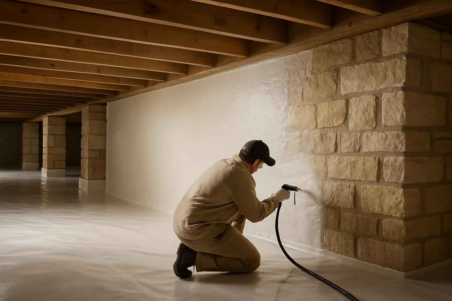 Vapor Barrier Coating Service in Stonewall TX