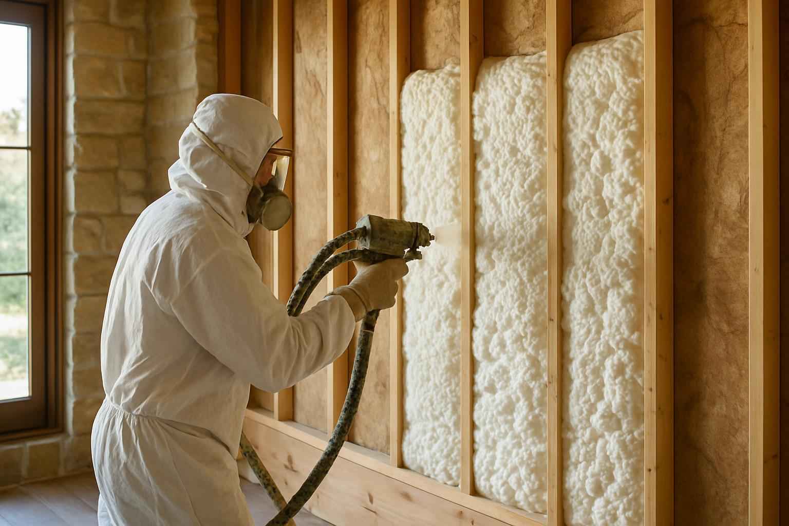 Wall Cavity Foam Injection Service in Stonewall TX