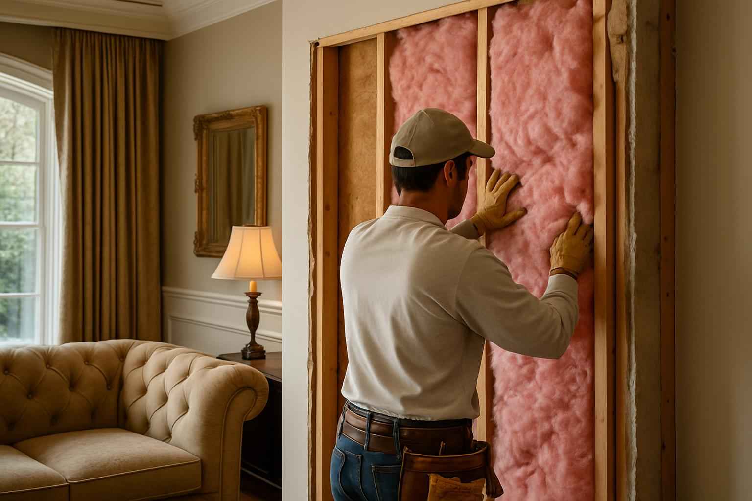 Wall Insulation Repair in Luckenbach TX