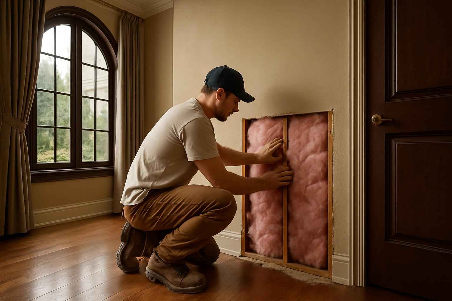 Wall Insulation Repair in Willow City TX