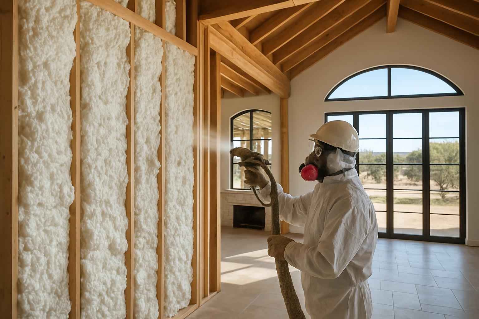 Whole Home Foam Installation in Willow City TX
