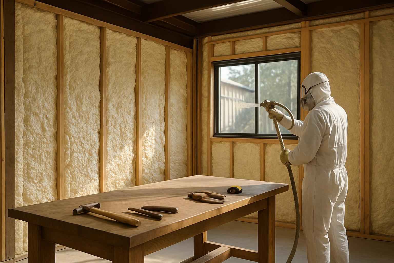 Workshop Insulation Company in Fredericksburg TX