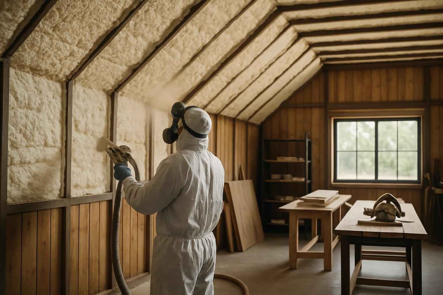 Workshop Insulation Company in Willow City TX